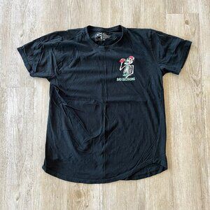 Mens DK Black "Bad Decision" Short Sleeve Tshirt - XL